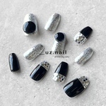 美フォルム♡ ＃63 チップ＆カラー変更無料♡ ネイルチップ｜シンプルネイル｜大人ネイル｜モードネイル｜ホロネイル｜グリッターネイル｜キラキラネイル