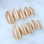 うる艶マグ×ミラーアート💍 大人のベージュマグネイル✨ブライダル/結婚式/大人/上品/オフィスネイル/くすみ/可愛い/淡色/シンプル/ニュアンス/ゴールド/ベージュ/秋/冬/マグネット/ゴールド