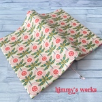 USAコットンの文庫本サイズブックカバー☆ Aviators/BG