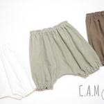 値下げsale*再販*秋冬に♩起毛のサルエルかぼちゃパンツ⋆80 90