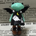 限定♪フォーチュンのハロウィン服♪ブラック＋ゴースト＋コウモリ羽