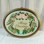 ＊トールペイント＊クリスマスプレート＊