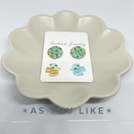 ✳︎まるととり✳︎ピアス/イヤリング2セット