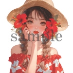 オリジナル人物ステッカー♡No.2387