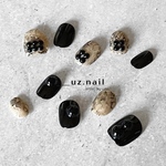 美フォルム♡ #78 チップ＆カラー変更無料♡ ネイルチップ｜モードネイル｜個性派ネイル｜マットネイル｜パイソンネイル｜ヘビ柄ネイル｜アニマルネイル