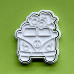 『フラワーバス』クッキー型　クッキーカッター