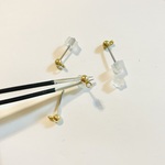 カン付きスタッドピアス 6P