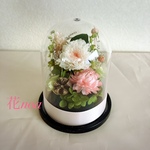 ミニドーム仏花　小菊＊ホワイトピンク＊