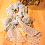 水玉シフォンシュシュ