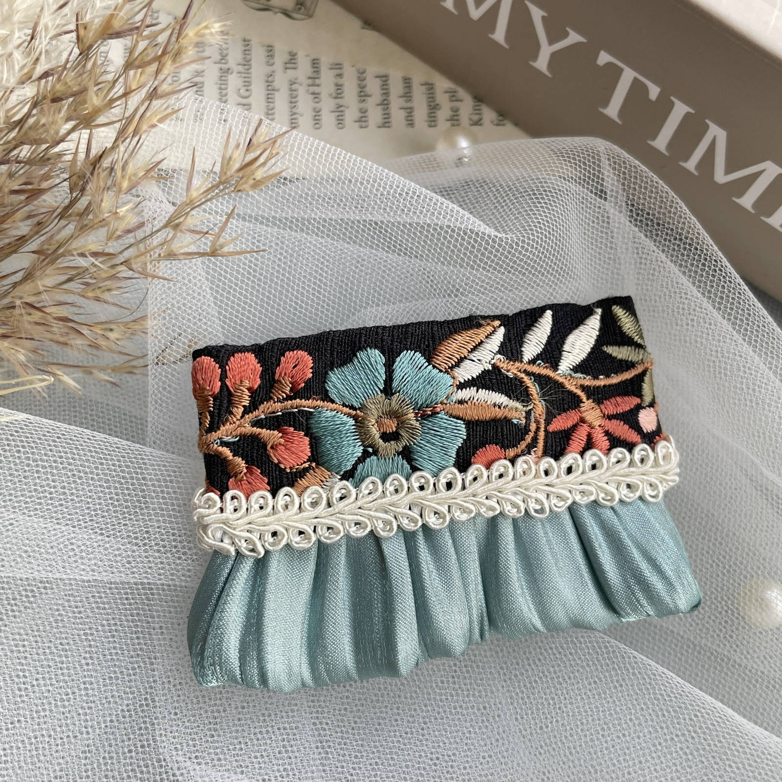 インド刺繍リボン - ヘアピンの人気通販 | minne byGMOペパボ 国内最大