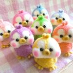【K様オーダー品】羊毛フェルトの小鳥たち