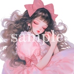 オリジナル人物ステッカー♡No.2417