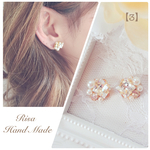 【3】シンデレラ モチーフ♡イヤリング＊ピアス 