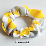 北欧柄シュシュ