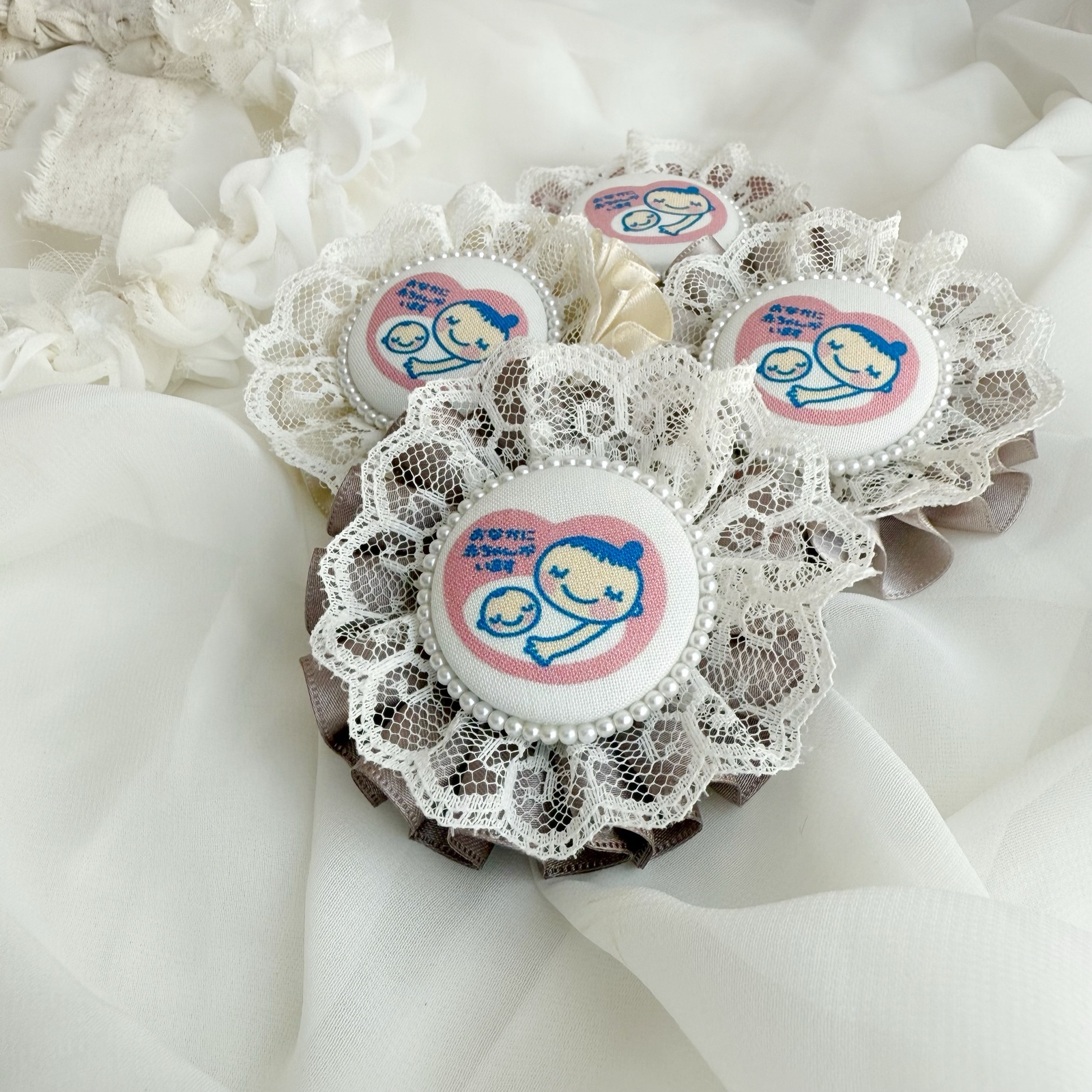レース付き♡】 マタニティ マタニティロゼット マタニティマーク