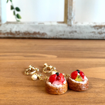 ✩°｡⋆フルーツデニッシュのイヤリング✩°｡⋆