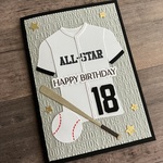 【誕生日カード】野球