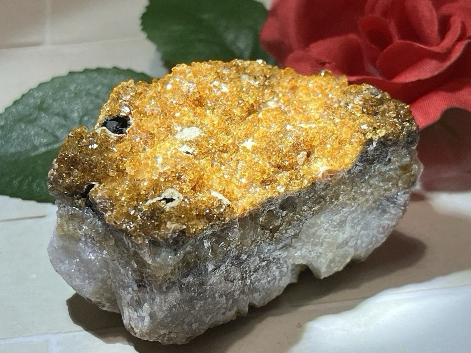 富を引き寄せる✨ シトリンクォーツ 原石 ラフストーン