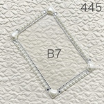 B7硬質ケースデコ　白