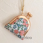人気！！liberty  miniがま口のキーホルダー♡