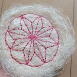 【麻の華紋様(ピンク)】精麻マット✨浄化
