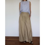 Summer beige wide pants