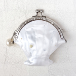 大きなパール🦪キラキラ貝殻ポーチ