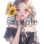 オリジナル人物ステッカー♡No.2466
