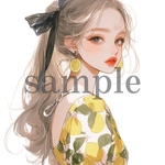 オリジナル人物ステッカー♡No.2489