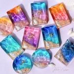 〈オーダーメイド〉名前キーホルダー【海のカケラ】全7色