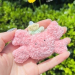 桃かにのあみぐるみキーホルダー(蟹)