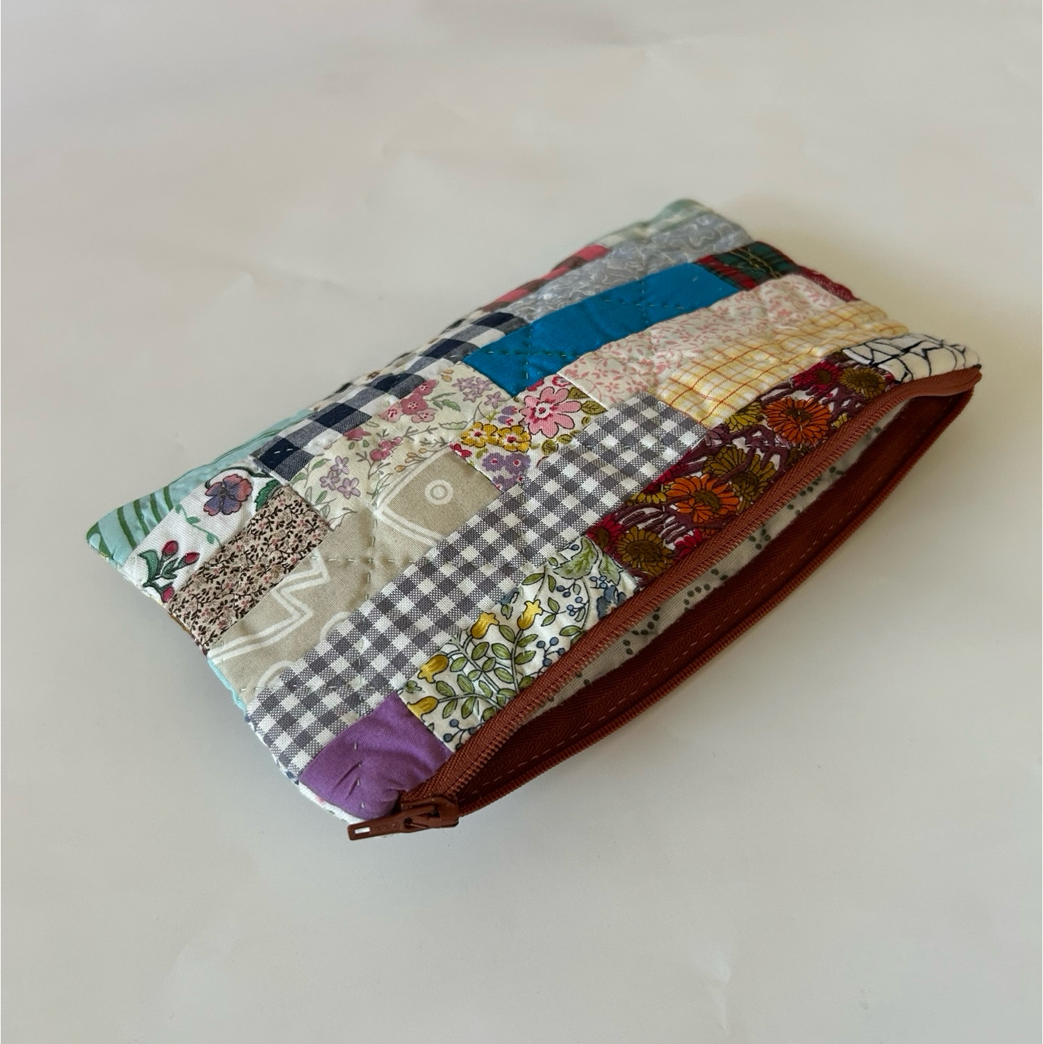 送料無料 s45 パッチワークキルトポーチ - Piggy's Quilt | minne