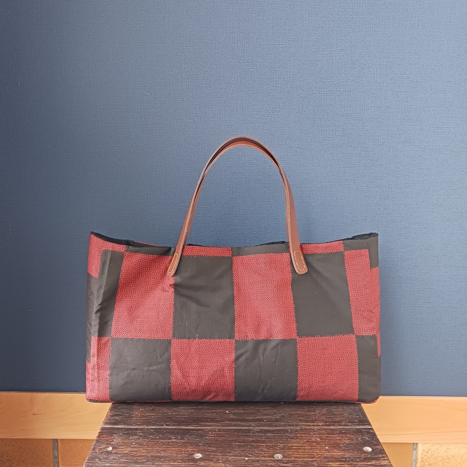 ちーた☆★ページ　ハンドメイド　市松模様　バッグ ちーた様 専用ページ ハンドメイド 市松模様 バッグ