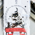 ピンバッチ／包帯猫【銀鉤舎・Radiostar】