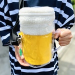 2月下旬発送予定  ジョッキビール🍺ショルダーバッグ 