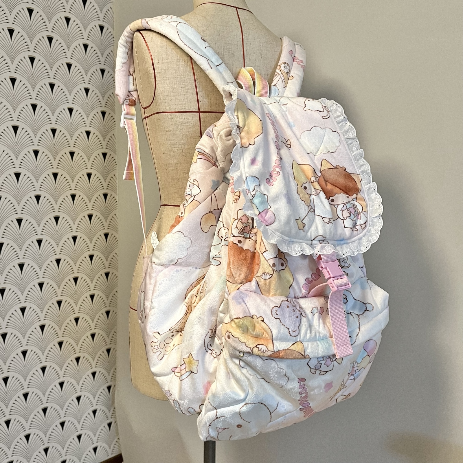 みー様オーダーページ レッスンバック 上履き入れ オーダー＊シューズケース・巾着上履き入れ『H30×W21