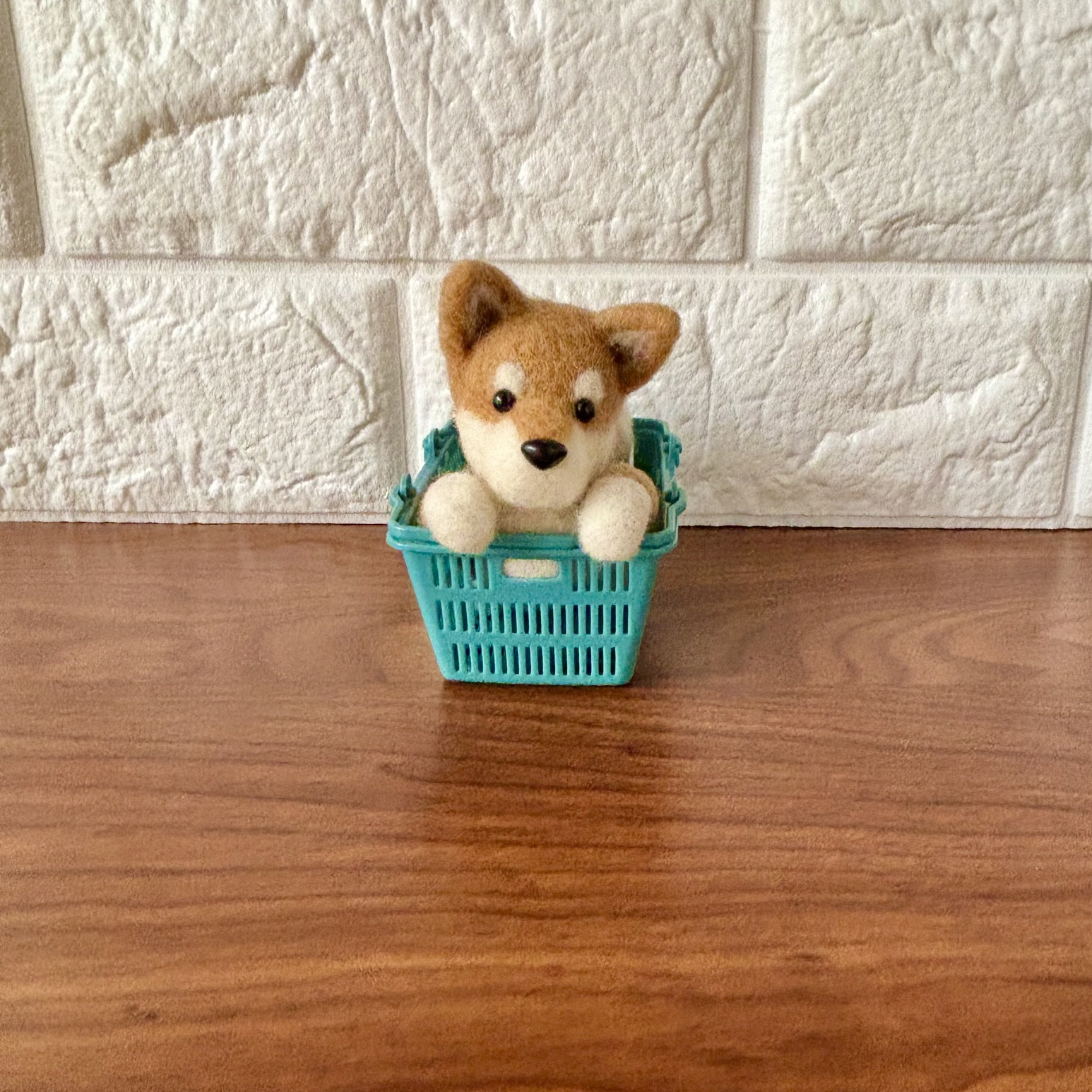 ちびころ柴犬ちゃん『お気に入り』羊毛フェルト - YUM-AKUBI'S GALLERY