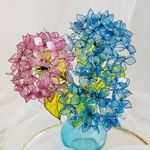 ディップアート⭐️ミニ紫陽花３本セット