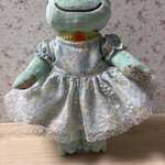 R289:かえるのピクルス　ビーンドールサイズワンピース
