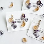 Cassis Orangeピアス/イヤリング