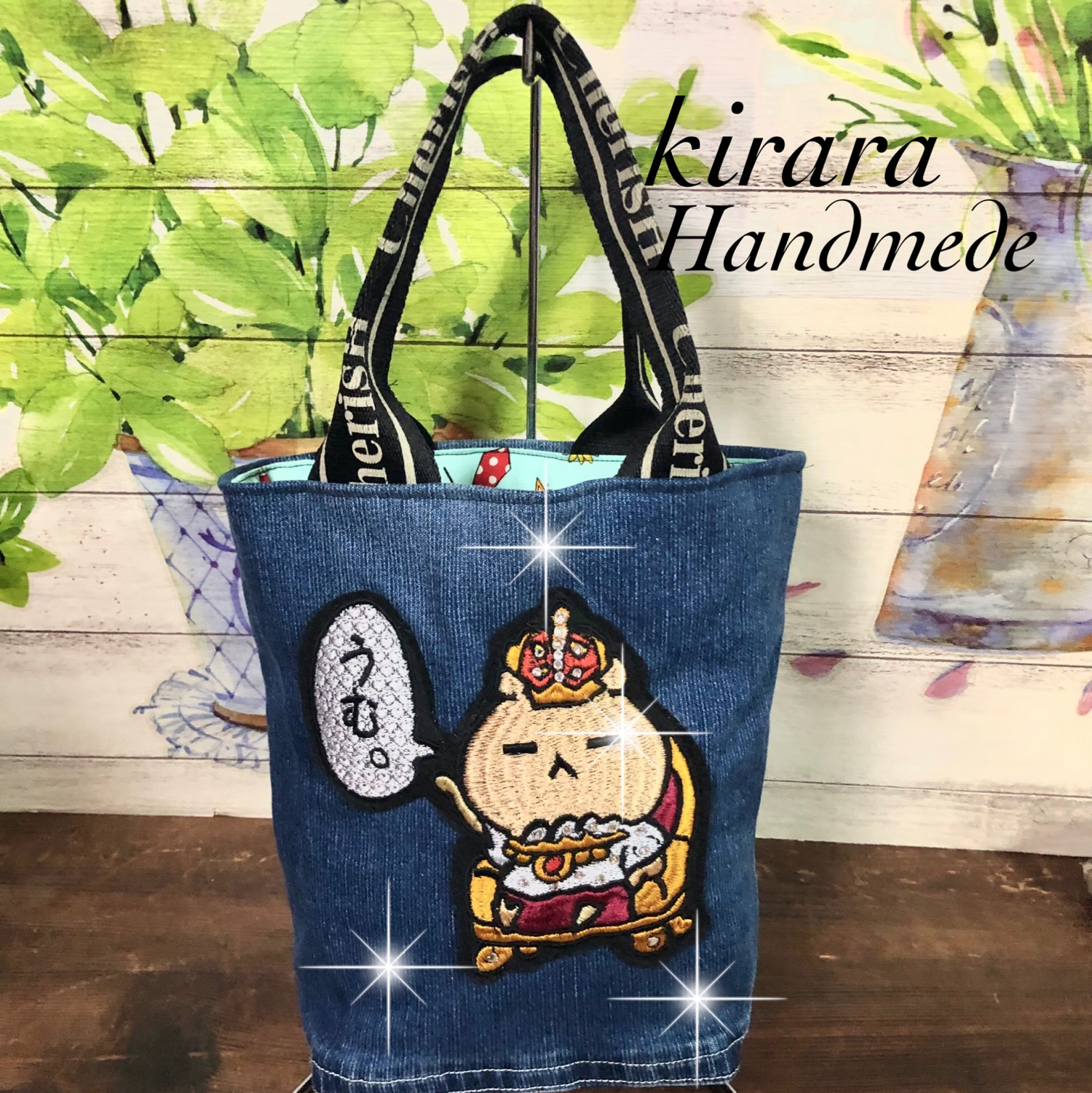 『ロラライハリス』刺繍ワンショルダーバック♥ハンドメイド 2025年最新】ロラライハリス刺繍バッグの人気アイテム - メルカリ