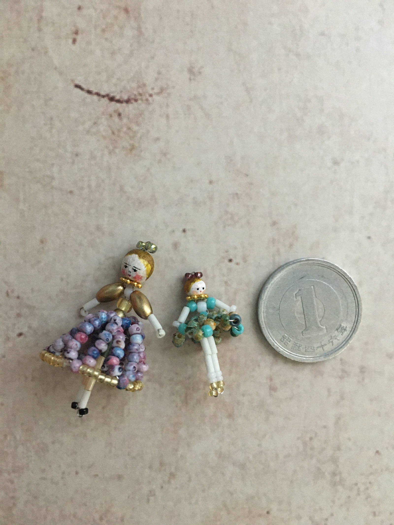 木製ペグドール風人形・ミニチュアドール♡木製洗濯ばさみ