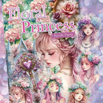 Floral Princess プレミアムアクリルパーツ 薔薇と紫陽花の幻想曲