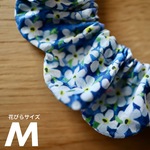 猫首輪《M》リバティ ペタルウィッシュ サファイアブルー