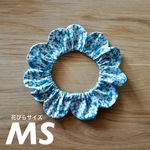 猫用ザビエル首輪《MS》リバティ ペタルウィッシュ サックス