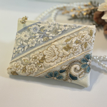 NEW✨ インド刺繍 ポーチ インド刺繍リボン インド刺繍ポーチ ミニポーチ リップケース カードケース プチギフト ギフト プレゼント 誕生日 卒業 入学 母の日 母の日ギフト 猫 ねこ ネコ