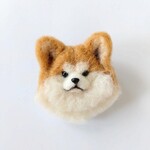 ma★★★様ご予約品　秋田犬ブローチ再販