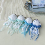 【Marine Glow✨】クラゲのあみぐるみキーホルダー🪼