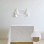 【即納】 table cloth white テーブルクロス 撮影背景布　背景布 ウェルカムスペース コットン100% ファブリック / チュール生地 チュール タペストリー
