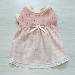 【SALE】Sサイズ＊ギンガムチェック柄ワンピース（ピンク系）